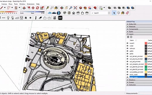 sketchup建模导入ENVI-met Ⅱ