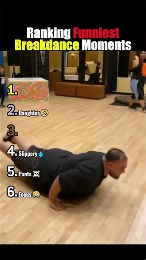 When breakdancing breaks you...