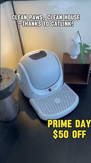 CATLINK Scooper SE, the litter box that’s perfect for smaller spaces.