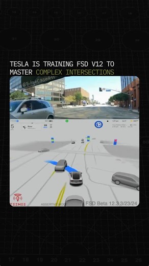 Artificial Intelligence | AI Tips | News | The AI team has focused heavily on teaching the system to handle high-traffic crossroads with both caution and confidence. It learns to... | Instagram