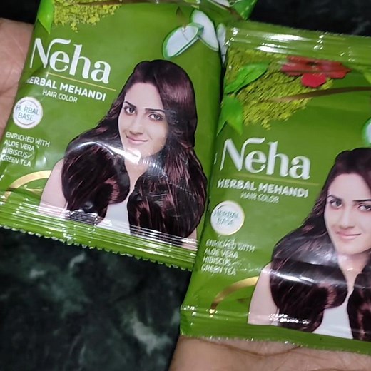 Neha Herbal How to apply Mehndi on hair || how to apply Mehndi hair mask.. #hairmask #haircare