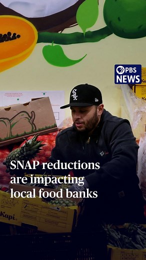 As the critical safety net for millions of Americans hits a breaking point amid the government shutdown, Geoff Bennett discusses the effects of SNAP reductions with Elizabeth Keever, the chief resource officer at Harvesters, a regional food bank in Kansas City, Missouri. | PBS NewsHour