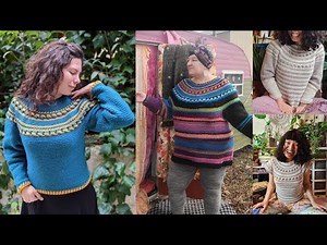 Top down Crochet Sweater Free pattern