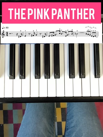 Learn the Pink Panther Theme on Piano