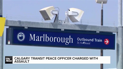 Calgary Transit peace officer charged in alleged on-duty assault