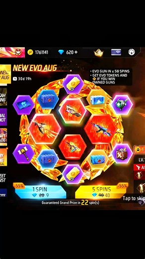 New Evo Vault Update 🔥 1 Spin Trick 😱 Free Fire New Event | FF New Event #freefire #shortsfeed