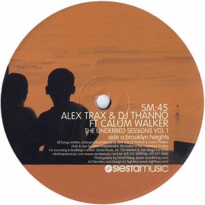 Alex Trax & DJ Thanno Ft Calum Walker - The Underbed Sessions Vol.1