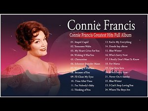 Connie Francis Greatest Hits Full Album - Best Songs Of Connie Francis Playlist