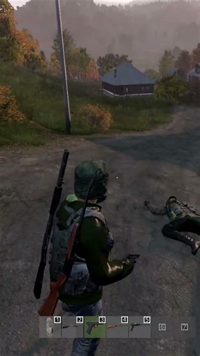 Не мог взять оружие... DayZ #dayz #shorts