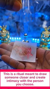 This is a ritual to draw someone to you and create,intimacy with the person you desire,first get a piece of paper,and write the name of the individual or the nickname you usually,call them on the backside draw the powerful rune,that I'm showing you once the symbol is finished,spray the entire paper with the perfume you wear most often,and sprinkle a generous pinch of ground,cinnamon on it so that person feels desire and strong attraction,toward you fold the paper,carefully always folding it in y