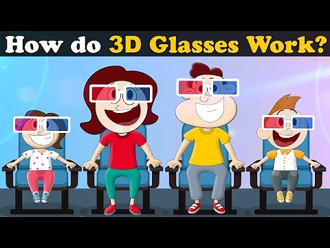 How do 3D Glasses Work? + more videos | #aumsum #kids #science #education #whatif