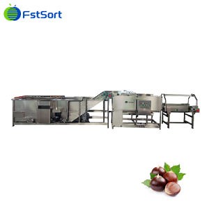 [Hot Item] New Type Chestnut Sorting Grading Machine Almond Berry Olive Sorting Equipment Automatic Cashew Nuts Sorter