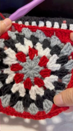 How to Crochet a Mandala Design#crochet #craft #creative #trending #youtubeshorts