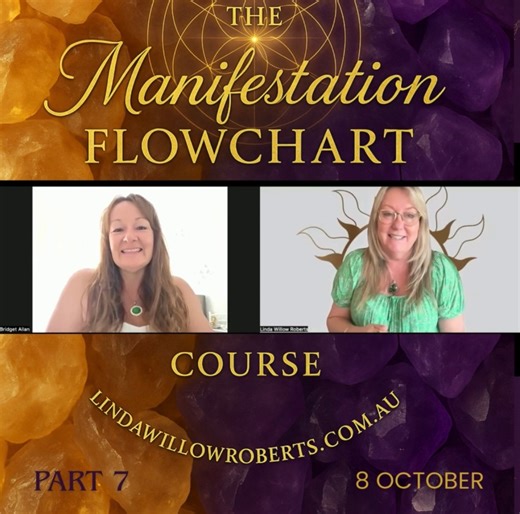 Have You Met Bridget Allan ✨ Bridget is moving through Module Four of The Manifestation Flowchart Course and her story is living proof of what happens when you align with your purpose. She shares: 🌟 “This course keeps me really grounded in my focus on my purpose” 🌟 “I love that it brings me back every day, even when I’m juggling two businesses and travelling” 🌟 “The Akashic Records meditations get stronger each time. I feel the golden light, the colours, the knowing, and it opens my heart cha