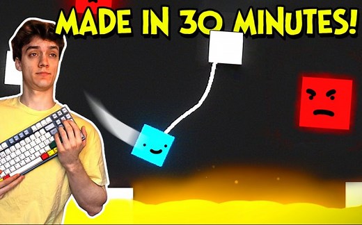 【中字】30分钟内做一款游戏 by Dani