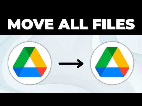 How to Transfer Google Drive Files From One Account To Another