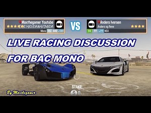 CSR 2 | CSR Racing 2, Live winning car, the Bac Mono