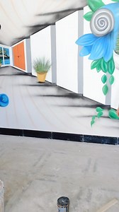 Khan Ibrahim home decoration 3D wall paint Peshawar | Urmar paint Peshawar
