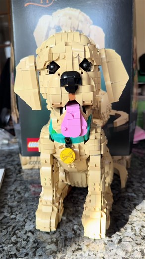 Mummy's LEGO Puppy Timelapse Creation 🐶