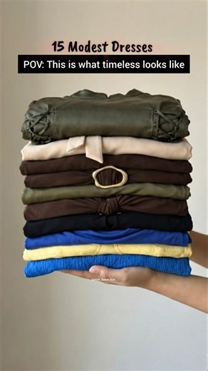 15 Modest Dresses | POV: Timeless Modest Fashion ✨