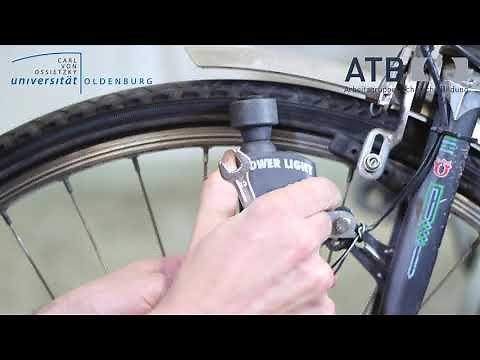 Dynamo ausrichten - Fahrrad-Reparatur-Tutorials - RETIBNE