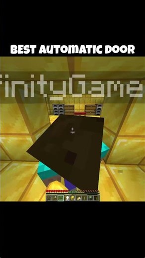 Best Automatic door💀#minecraft #shorts