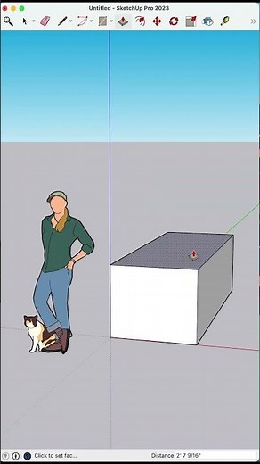 SketchUp Beginner Tutorial: Draw a Simple House in 60 Seconds 🏠 | Easy 3D Modeling