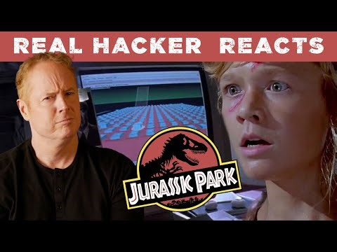 "IT'S A UNIX SYSTEM!" - Jurassic Park (1993) - Real Hacker Reacts