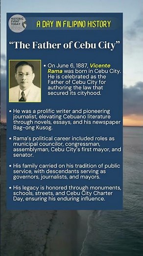 June 6, 1887 - “The Father of Cebu City”