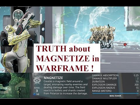 Warframe - Mag's Magnetize Ability Solved!
