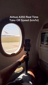 How fast does the A350 take off? I tracked this beast lifting off from North Africa en route to Dubai, hitting 300 km/h (186 mph), right in line with other widebody aircraft I’ve measured. This Emirates Airbus A350-900 is powered by Rolls-Royce Trent engines—among the most efficient and quiet in the world, designed for long-haul performance with reduced emissions and extended range. This is part of my takeoff speed tracker series. 📍Watch more on my YouTube to see how the A350 compares to the Bo