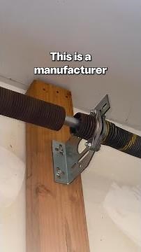 One Broken Part Can Stop Your Whole Garage Door! #garagedoor #garagedoors #broken #fixit #repair