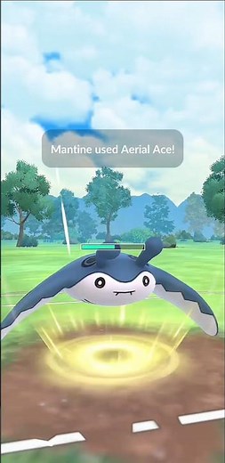 💧Diving With Mantine Into The Great League of Pokémon Go💧| #shorts #gaming #pokémon