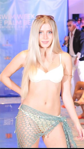 Bellalyn Basque | Little umph in it Lil throwback Thursday to to my first Palm beach fashion week. #fashionweek #runway #swimweek #explorepage✨ #miamimodel | Instagram