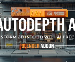ArtStation - Autodepth Ai - Blender Addon | Resources