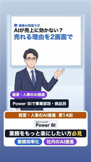 早く売上を上げたいなら、Power BIで「売れている理由」を探る：事業部別・商品別の2画面 【経営者・決裁者】