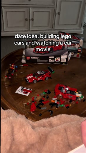 Creative Date Idea: Building LEGO Cars and Movie Night
