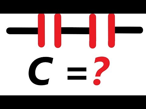 A Level Physics: Capacitors in series and parallel