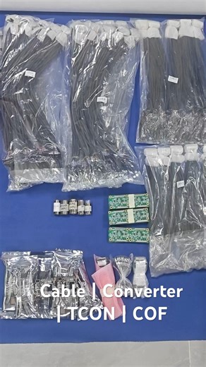 Supply Spare Parts For LED LCD TV Screen Repair | LVDS Cables FFC Converter TCON Board COF IC