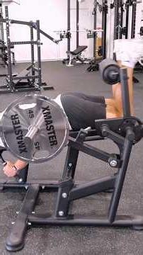 This Plate Loaded Leg Curl Feels Really Good
