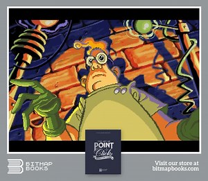 Sam & Max Hit The Road was released 30 years ago this month 🐰🐶 Check it out in our book - The Art of Point-and-Click Adventure Games Available now with tracked global shipping and a free PDF: https://www.bitmapbooks.com/collections/all-books/products/the-art-of-point-click-adventure-games #bitmapbooks #book #retrogaming #retrogames #gaming #art #reading #foryou #samandmax #pointandclick | Bitmap Books