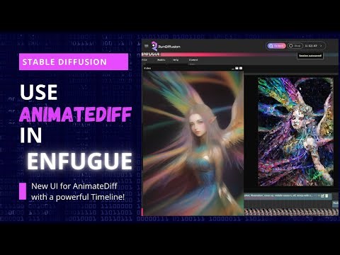A new way to use AnimateDiff! Chat with Enfugue Dev