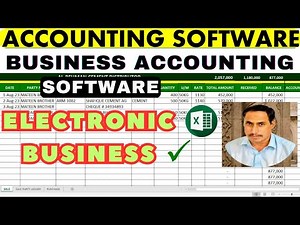 FULLY AUTOMATIC BUSINESS ACCOUNTING SOFTWARE FOR COMPUTER BUSINESS IN EXCEL