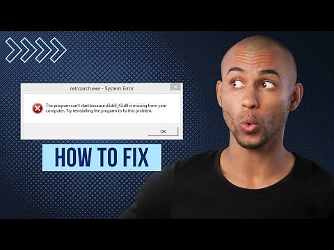 How To Fix d3dx9_43.dll Missing Error in Windows 10/11 | 2024