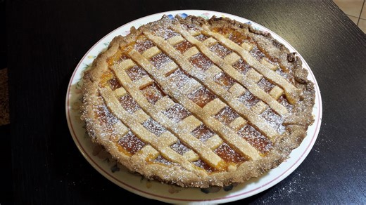 Classic Apricot Jam Tart Recipe | Easy Homemade Crostata with Fruit Jam