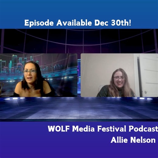 WOLF MEDIA FEST on Instagram: "and we are back! Fun interview with Allie Nelson on film making, script writing, and working with animals! you can find the full episode here: https://youtu.be/sax3GdBMHos"