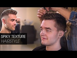 Spiky texture hairstyle ☆ Mens haircut 💇‍♂️