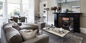 Apartment in Edinburgh is full of light and elegance