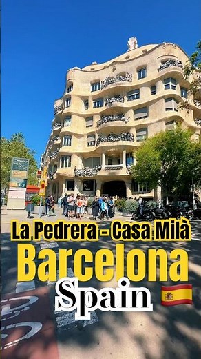 La Pedrera - Casa Milà Barcelona,Spain 🇪🇸