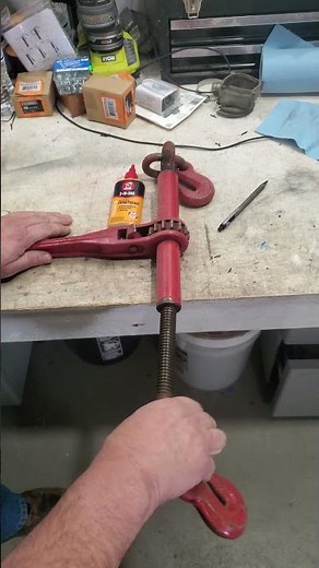 Ratcheting chain binder maintenance. ‪@zfamilygarage‬